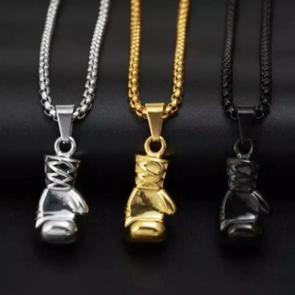 Boxing Glove Necklace - Picture 3 of 4